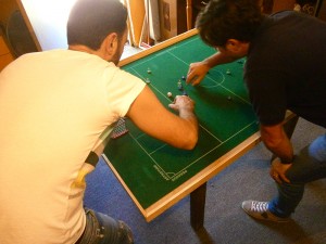 Brother v brother as the tension builds.