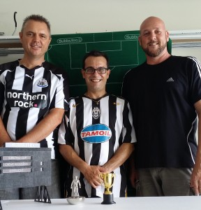 The Players (L-R) Gus Gillespie, Giuseppe Tardiota, Rik Bland