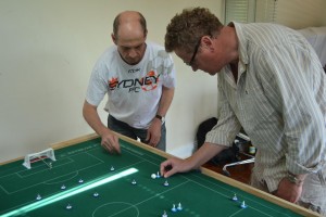 Geoff Sirmai and Johnny Ball