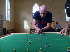 Adam Deverill completely focused and ready to win