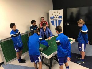 South Melbourne juniors have their first flicks!