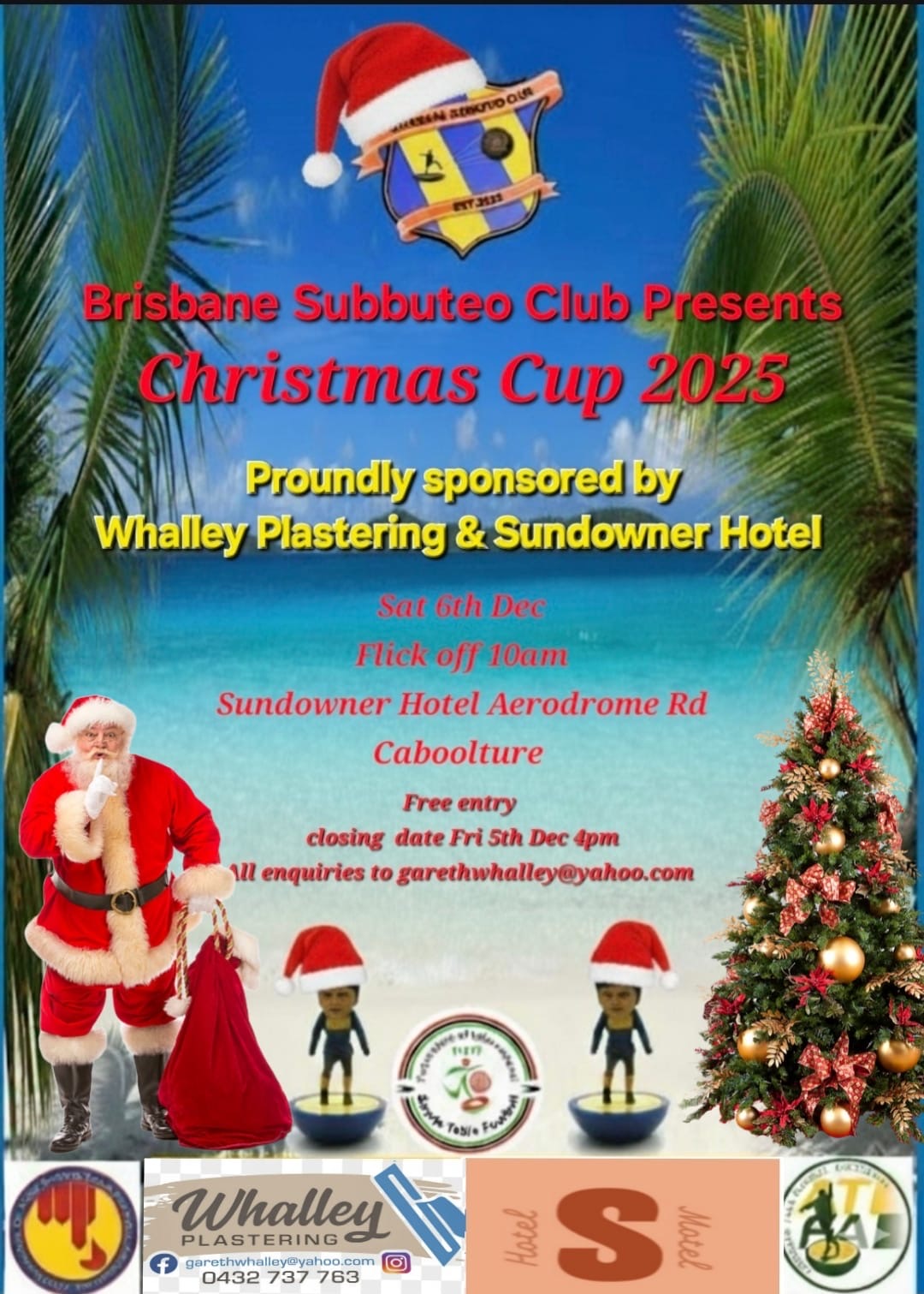Brisbane SC Christmas Cup FISTF Satellite Tournament